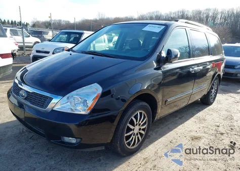 2011 Kia Sedona Ex z USA, uszkodzony, nr VIN KNDMH4C70B6387112